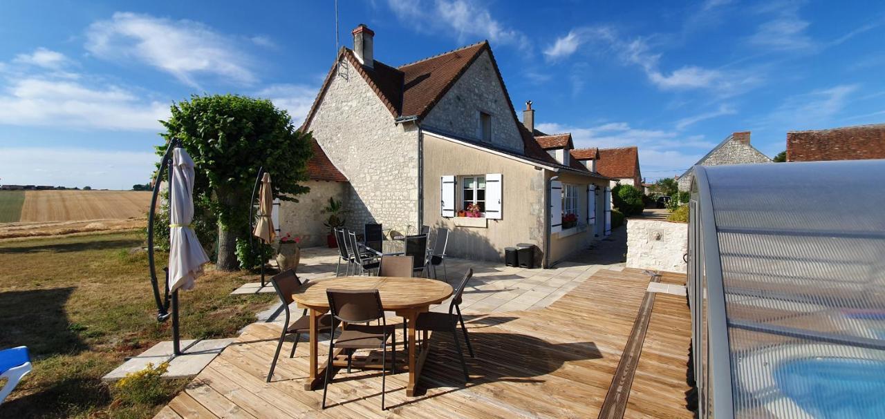 Le Verger Des Hirondelles Chambres Hotes Bournan Exterior foto