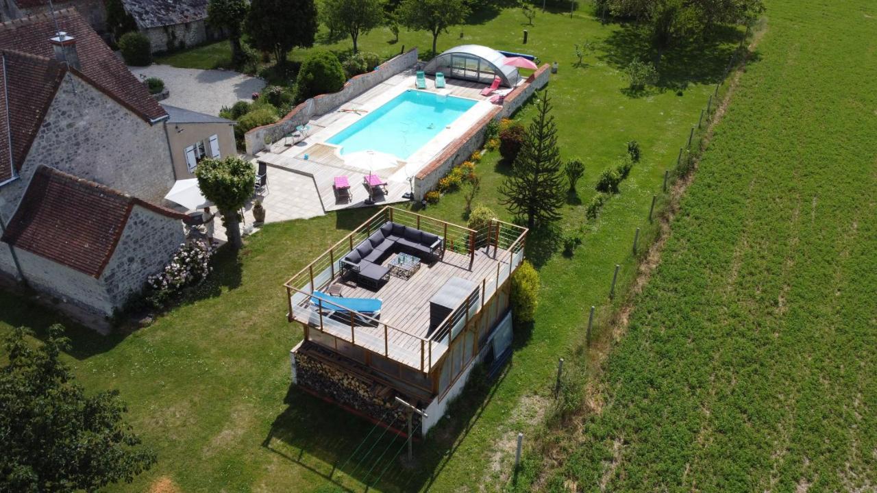 Le Verger Des Hirondelles Chambres Hotes Bournan Exterior foto